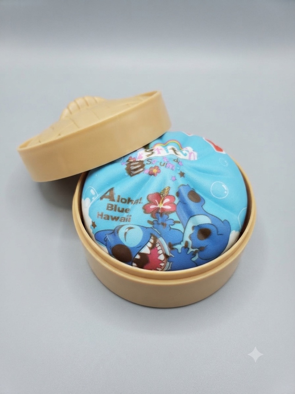 Stitch Foam Dumpling Squishy Slow Rise Aloha Blue Hawaii Sensory Toy